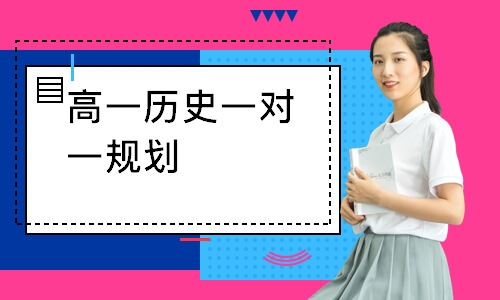 高一历史一对一规划