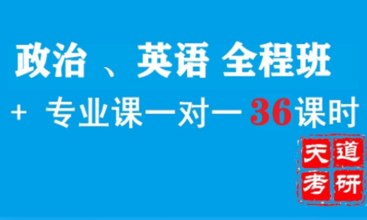 政英+专业课一对一36课时