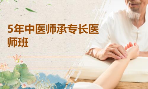 5年中医师承专长医师班