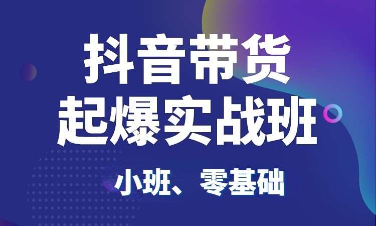 抖音带货起爆实战班