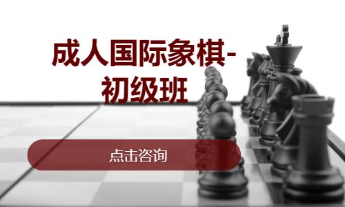 成人國際象棋-初級班