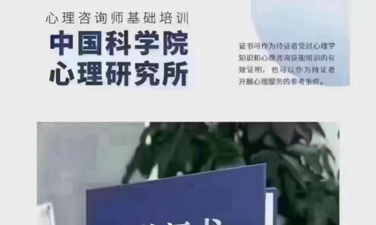 济南中科院心理咨询师