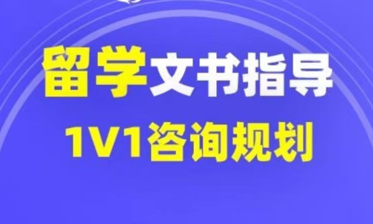 留学文书指导1V1咨询规划