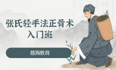 張氏輕手骨術(shù)入門班