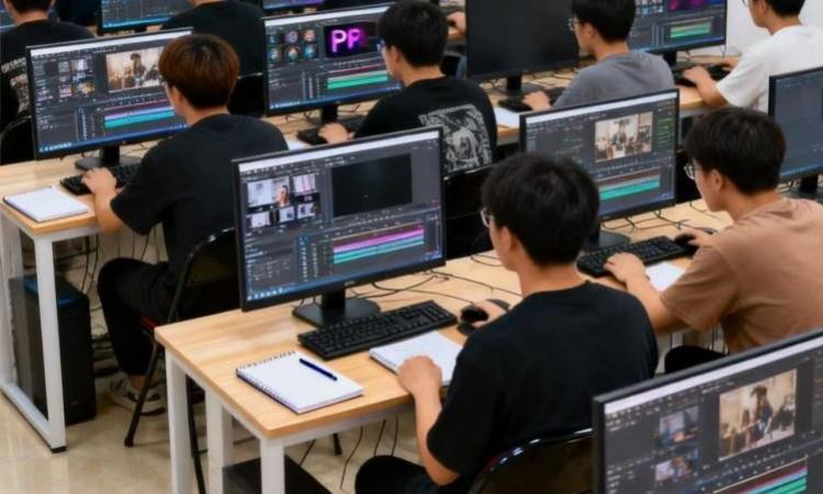 上课照片