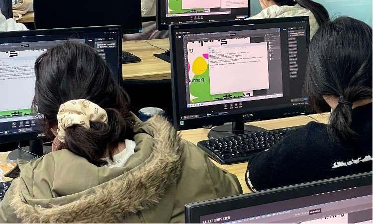 上课