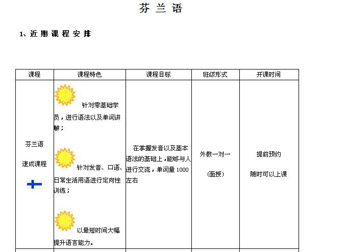 北京芬兰语培训|欧系语言做北京最好的芬兰语