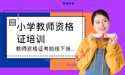 成都小学教师资格证培训机构