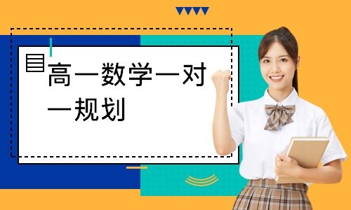高一数学一对一规划