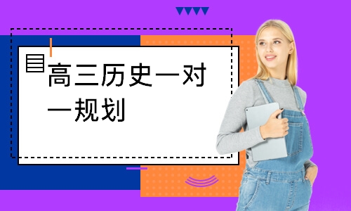 高三历史一对一规划