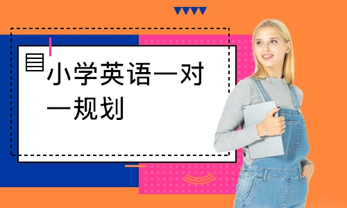 小学英语一对一规划
