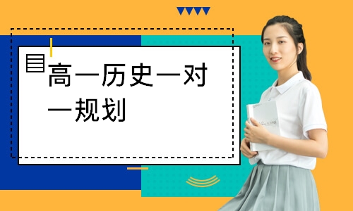 高一历史一对一规划