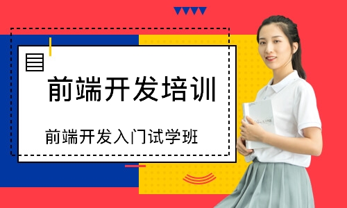 前端开发入门试学班