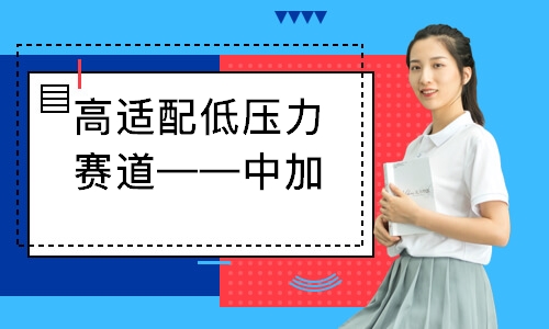 高适配低压力赛道——中加课程