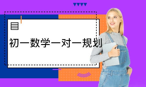  初一数学一对一规划
