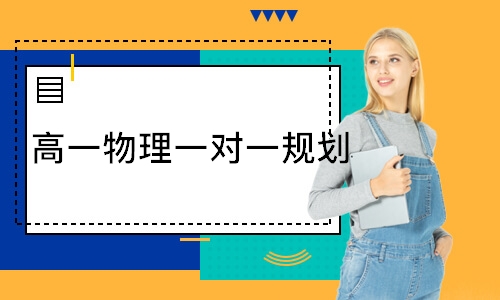  高一物理一对一规划