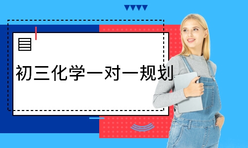 初三化学一对一规划