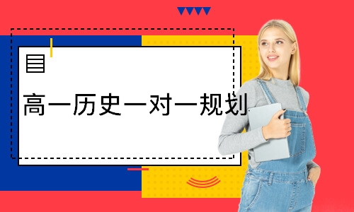  高一历史一对一规划