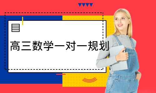  高三数学一对一规划