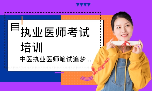 中医执业医师笔试追梦定制班
