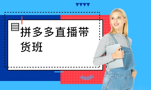 拼多多直播带货班