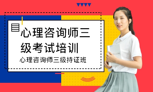 心理咨询师三级持证班