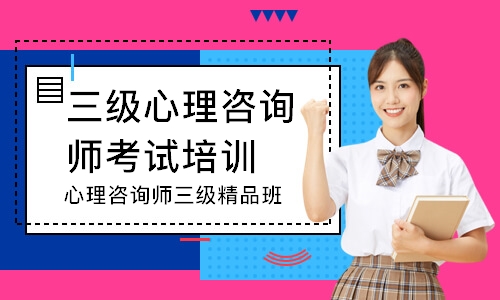 心理咨询师三级精品班