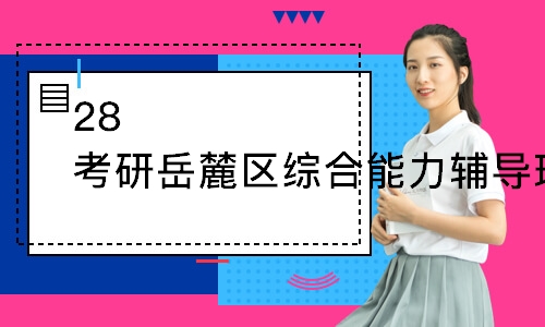 28考研长沙岳麓区综合能力辅导班