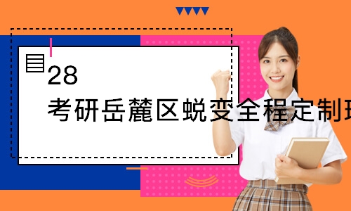 28考研长沙岳麓区蜕变全程定制班