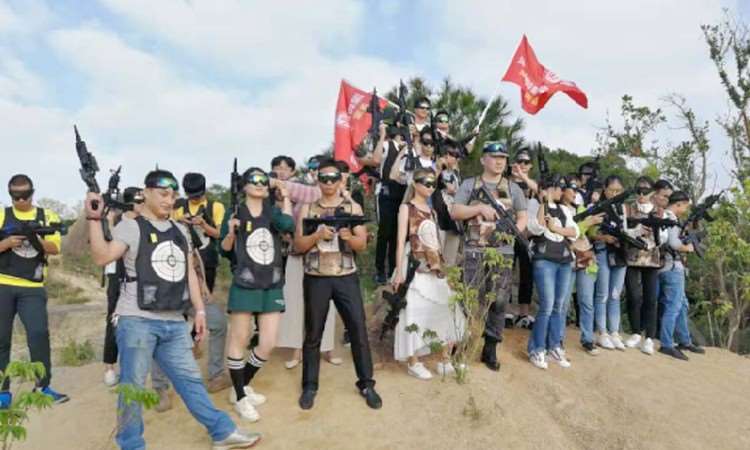 深圳七娘山拓展活动