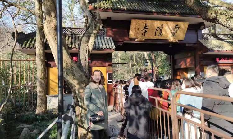 西北参访灵隐寺