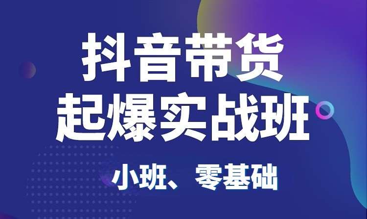 抖音带货引爆实战班