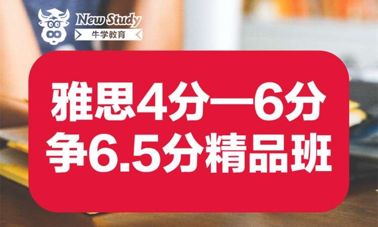 雅思4分——6分争6.5分班【周末班】