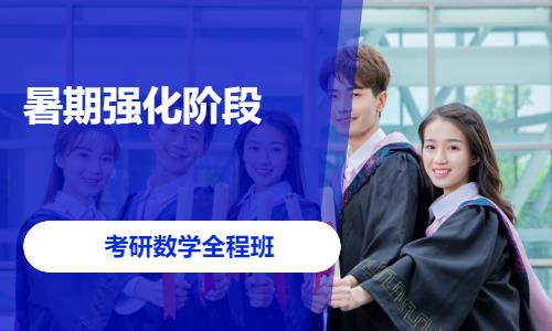 考研数学全程班暑期强化阶段