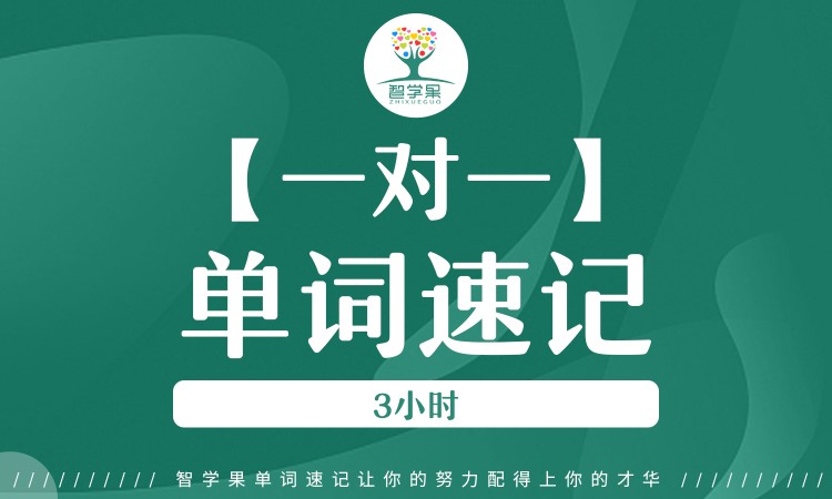 【3课时】一对一单词速记