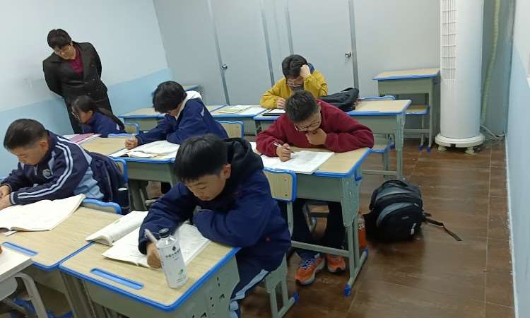 上课
