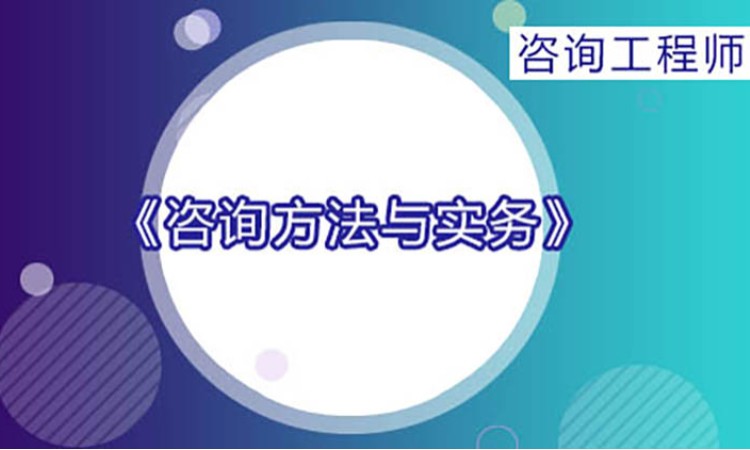 2025咨询工程师《现代咨询方法与实务》