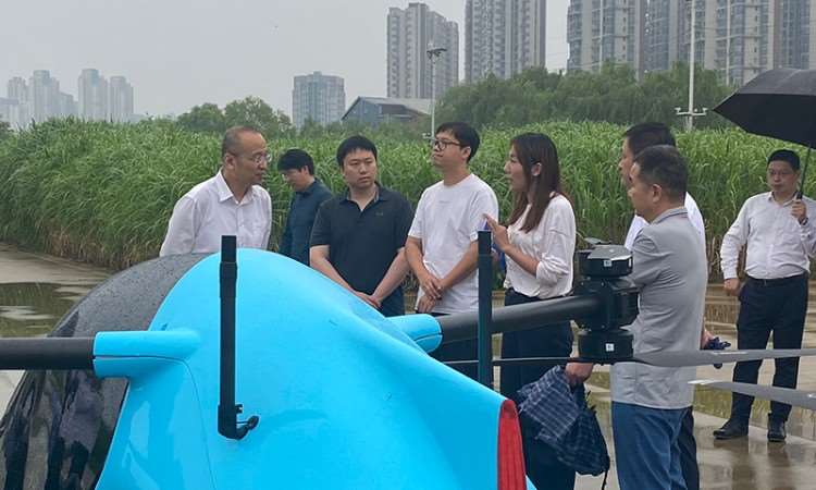 硚口区周书记调研我司户外飞行场地