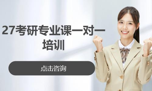 27考研专业课一对一培训