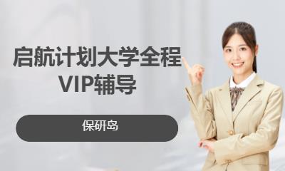 启航计划——大学全程VIP辅导