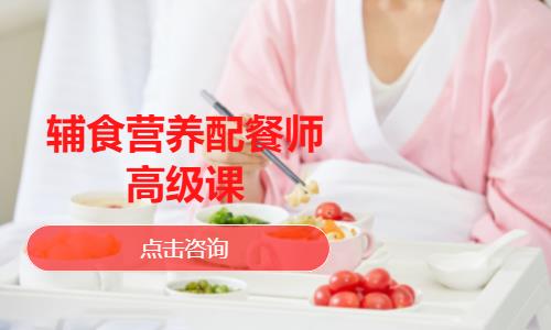 辅食营养配餐师高级课