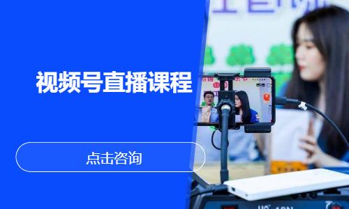 视频号直播课程