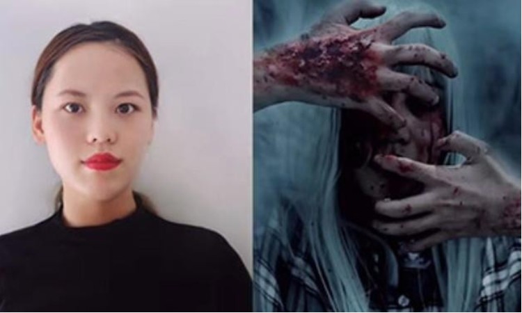 万圣节妆容 一秒化身 恐怖来临