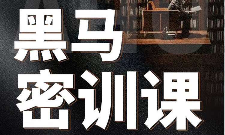 黑马密训课