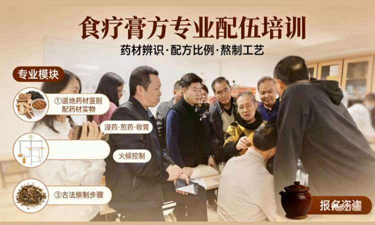 润贤中医食疗膏方研习课程