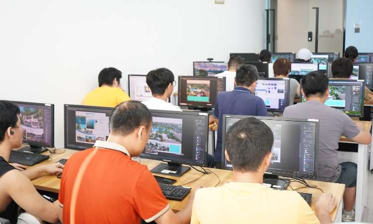 学生上课