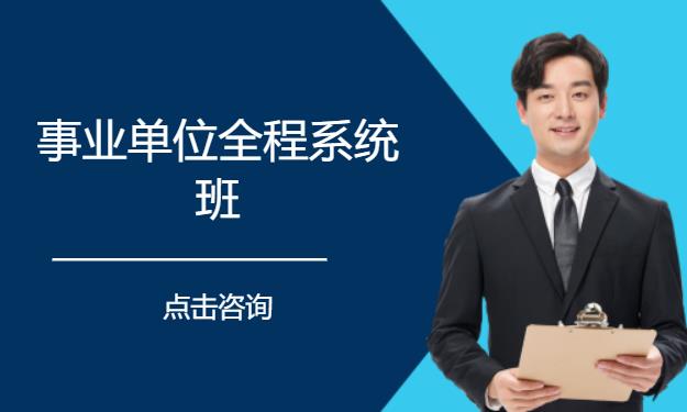 事业单位全程系统班