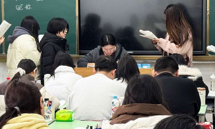 启梦学林单招集训上课实拍