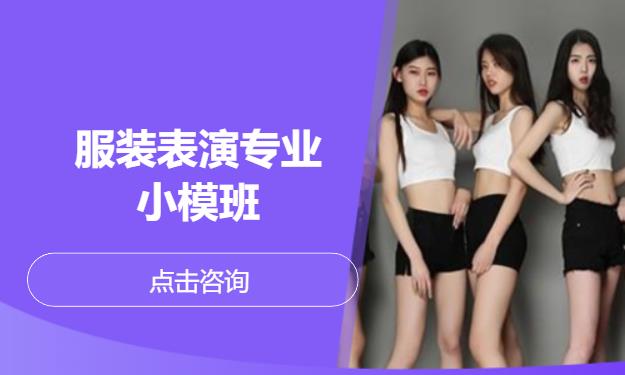 服装表演专业小模班