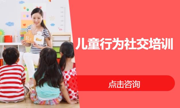 儿童行为社交培训